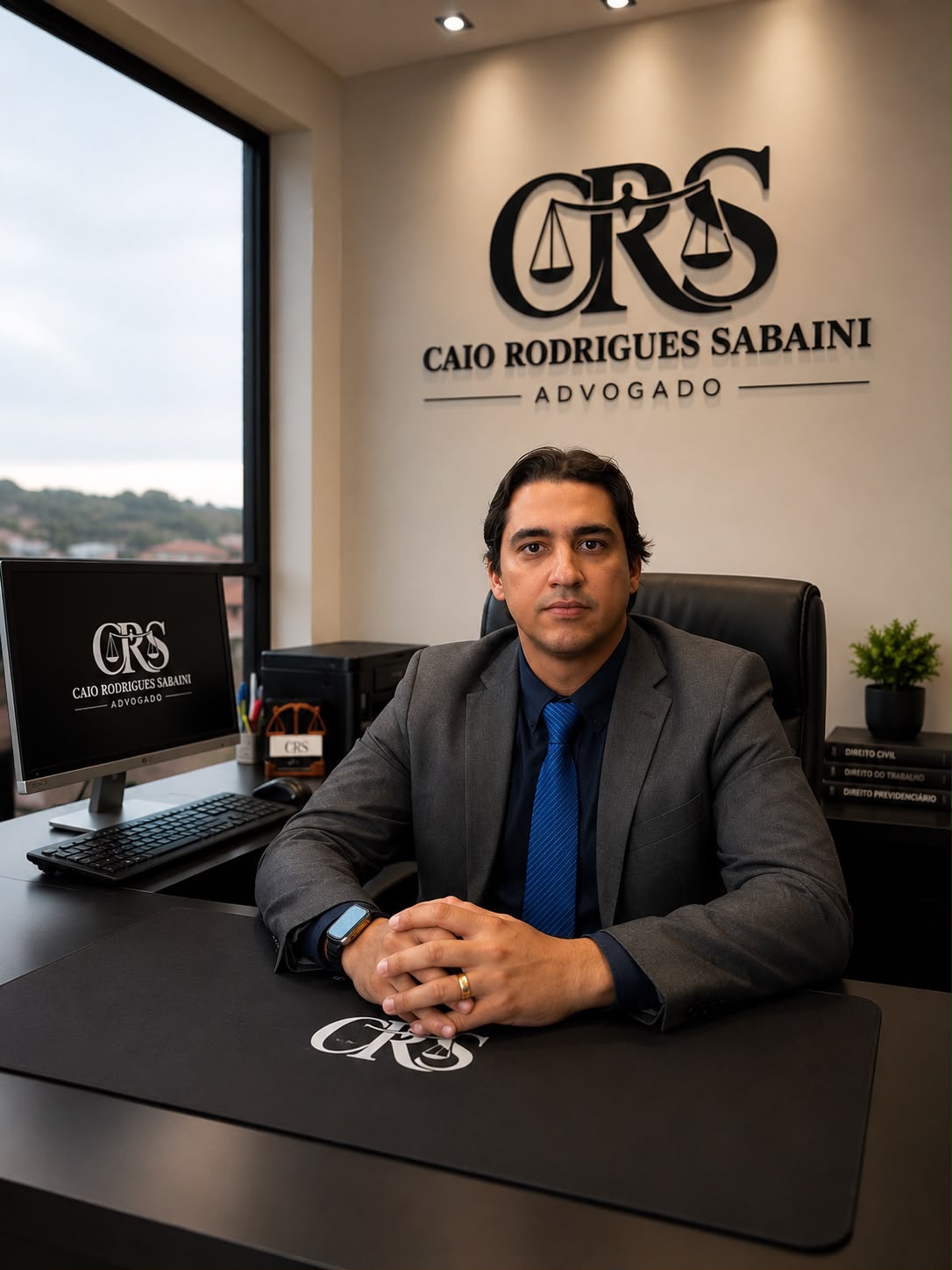 Dr. Caio Sabaini no escritório